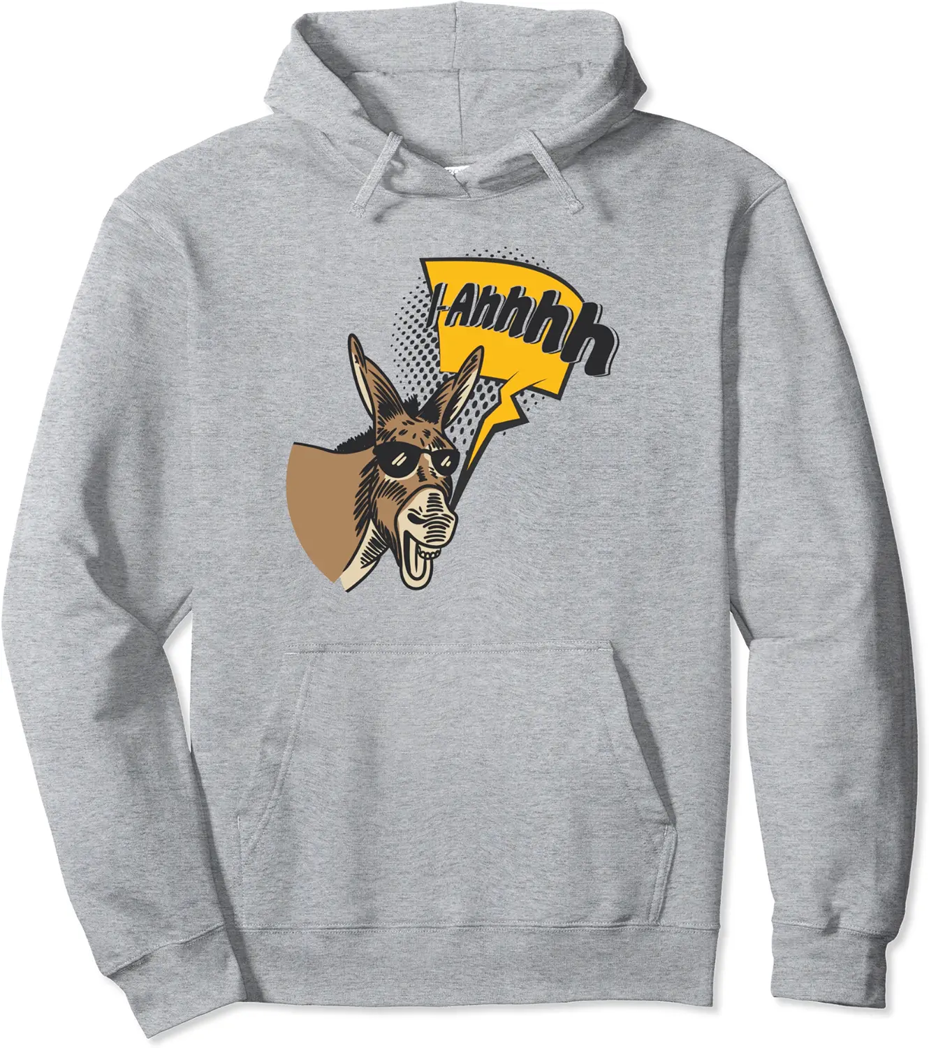 Cool Donkey With Sunglasses Pullover Hoodie - Anarosavill Shop 77B09SY4D491
