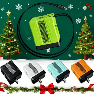 W&O 2 in 1 GaN Charger 120W, 2025 New Scalable Retractable 120w Fast Charger Module, All-in-1 Foldable Charging Adapter Wall Plug for Phone, Tablet, Laptops, Space-Saving Retractable Cable, Pet-Friendly, Universal Device Support