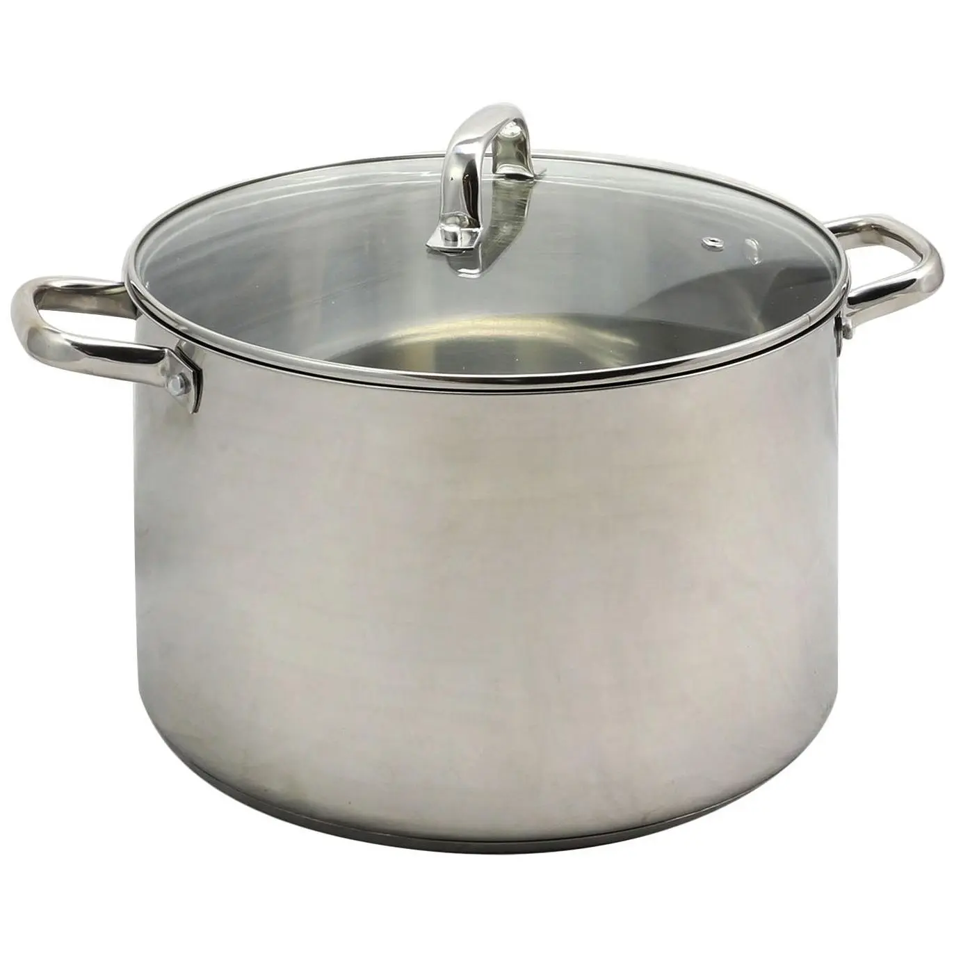 Oster Adenmore 16-qt Stainless Steel Stock Pot with Glass Lid Oster Adenmore 16-qt Stainless Steel Stock Pot with Glass Lid