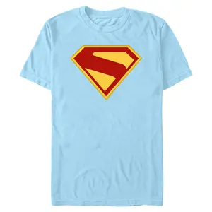 Mens Superman Shield Logo T Shirt