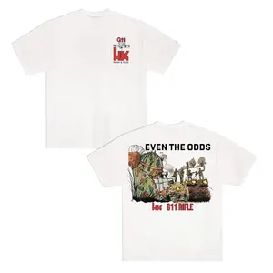 1999 HK 'HECKLER & KOCH' EVEN THE ODDS C11 RIFLE ULTRA RARE T-SHIRT