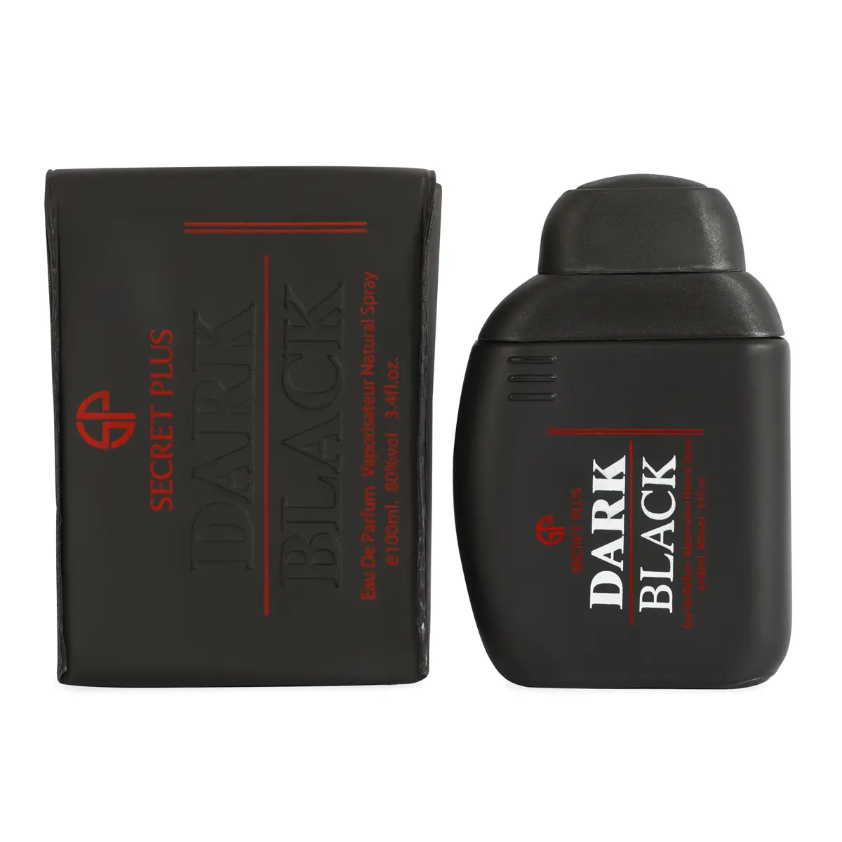 Secret Plus DARK BLACK Eau De Parfum Natural Spray for Men 100Ml/3.4fl.oz.