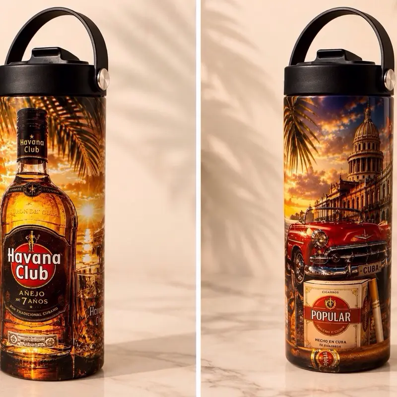 Havana Club Thermal Drinkware Water Bottle, 20 oz