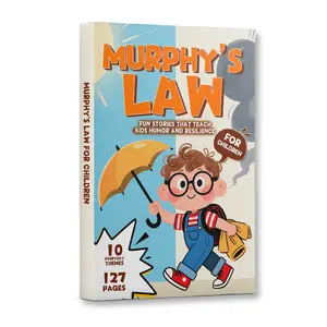 Murphy's Law for Children – Fun Storybook About Everyday Mishaps and Growing Up that Teaches Kids Humor, Resilience & Problem-Solving | 10 Insightful Themes in 127 Pages to Help Young Readers Face Frustrations with a Positive Mindset