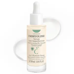 Embryolisse Anti-Blemish Face Serum - Anti Pimples & Black Heads Treatment for Oily to Combination Skin, 1.01 Fl Oz