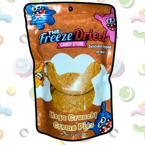 - Box of 6  - Freeze Dried Candy Large Oatmeal Cream Pie Sandwiches