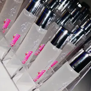 Clear Lipgloss Coconut Scented 10ml - Hydrating Glossy Moisture Makeup - Lipstick, Moisturizer