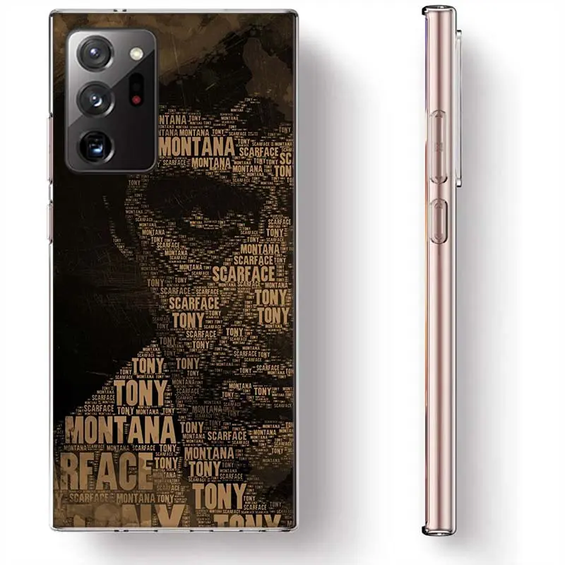 Scarface 1983 Film Al Pacino Custom Silicon Shockproof Smartphone Case - Protective Cover for Samsung S26-S25-S24-S23-S22-S21-S20 Ultra/Plus/FE, Handheld Cellphone Devices Accessory, Fan Gift