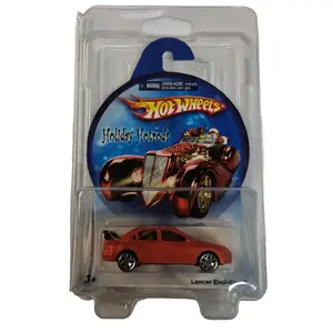 Hot Wheels Lancer Evolution Holiday Hotrods Red Die-Cast Car from Holiday Hotrods Series