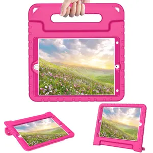 iPad Series Protective Case with Screen Protector, Shockproof Foldable Handle Stand, Durable iPad Cover, Tablet Protective Cover Accessories