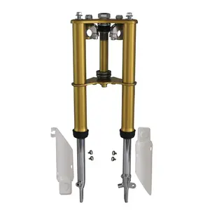 A Pair 500mm 20 Inch Front Forks Offroad Motorcycle Suspension Shock Assembly for 10 Inch Drum Brake Wheels Dirt Pit Bike Monkey Trail Mini Bike Scooter CRF50 CRF50F XR50 XR50R PW50