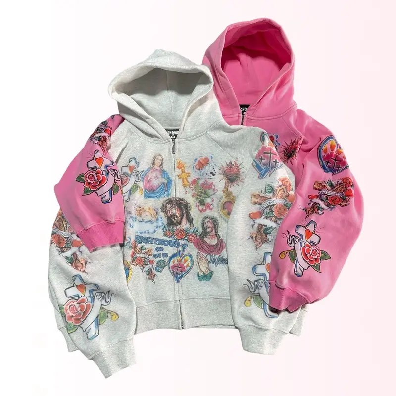 we are righteous pink hoodie - TikTok Shop