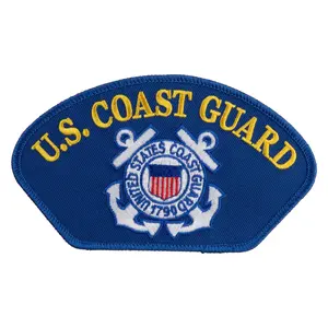 U.S. Coast Guard Logo Blue Patch
