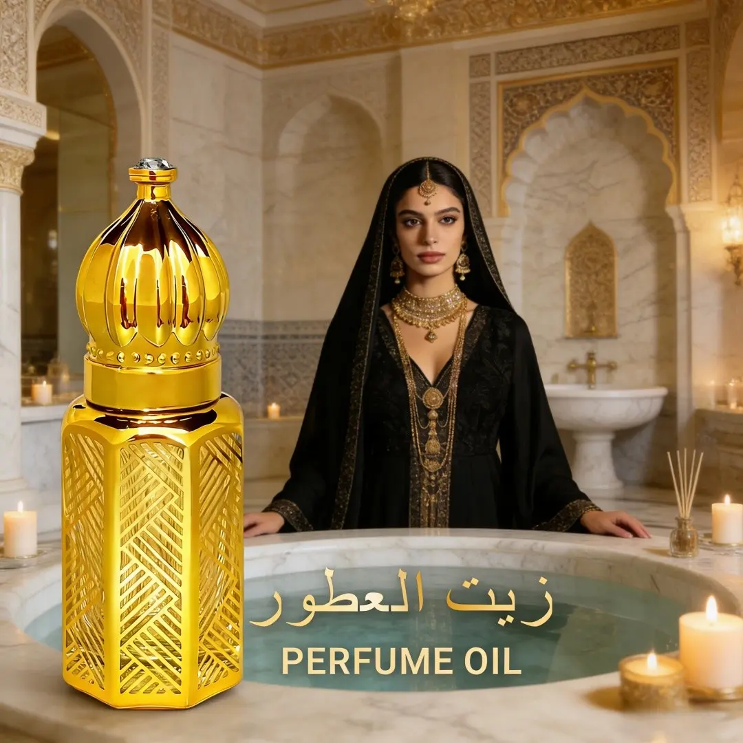 Dubai Fragrance 10ML Middle Eastern Rollerball Perfume for Women, Long-Lasting Luxury Scent, Captivating Fragrance, Elegant Fragrance, Alcohol-Free Essential Oil, Portable Court Perfume
