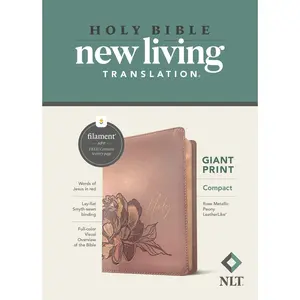 NLT Compact Giant Print Bible, Filament Enabled outdoorfun