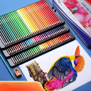 Plastic Color Pencils Wholesale, Student Drawing Pencil Set, Artist Pencil Set, Oil-Based Colored Pencils for Children, Art Supplies, Art Crafting Kit, Art Kit