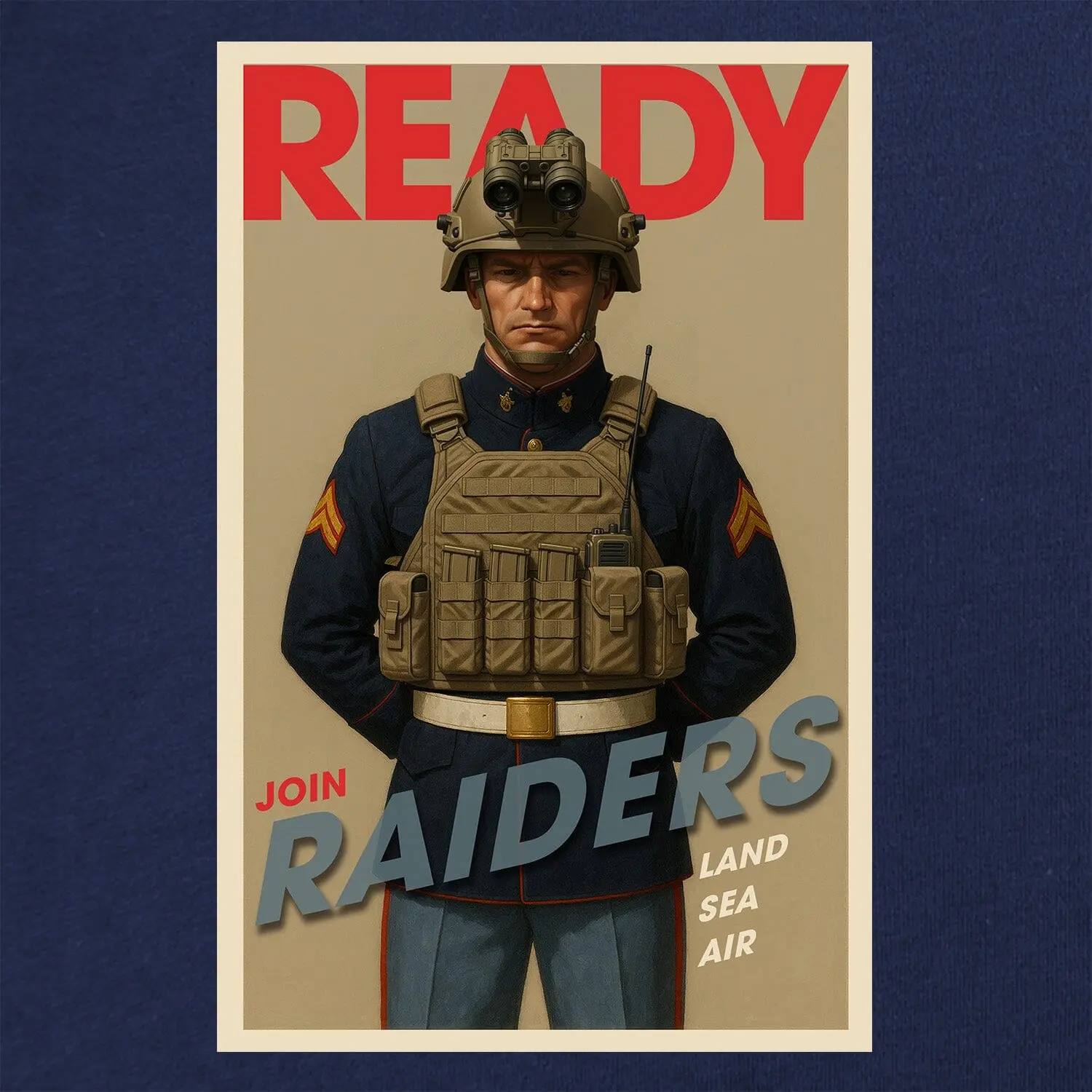 Raiders Poster T-Shirt