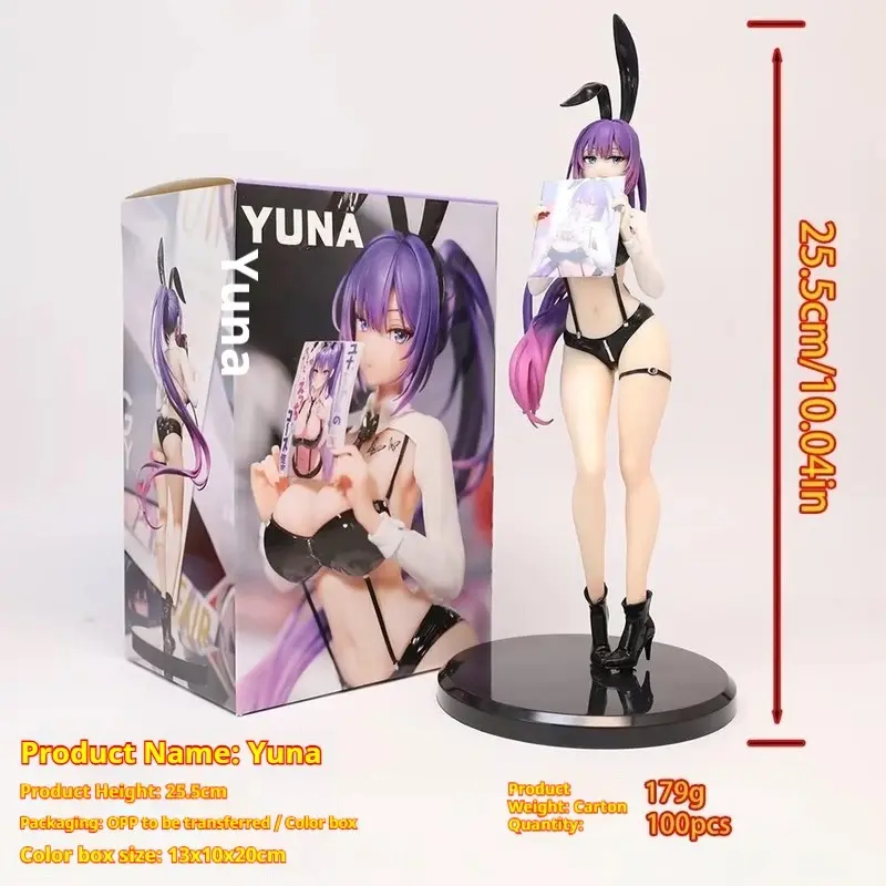Standing Posture Yuna Bunny Outfit Figurine Boxed And Bagged Version Exquisite Collectible Model Home Desktop Art Decoration