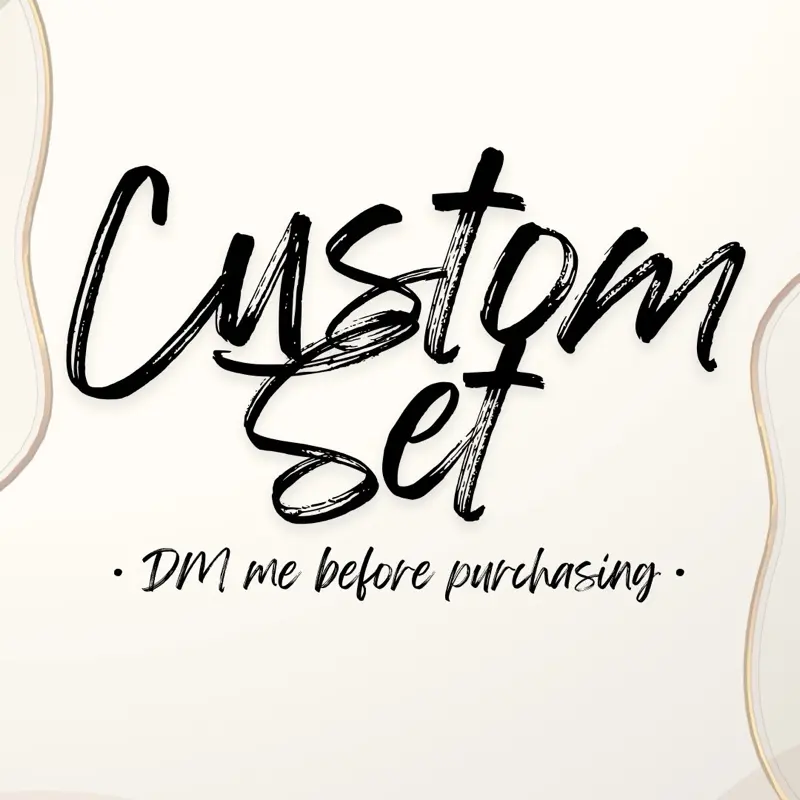 Custom Press on Nails Set