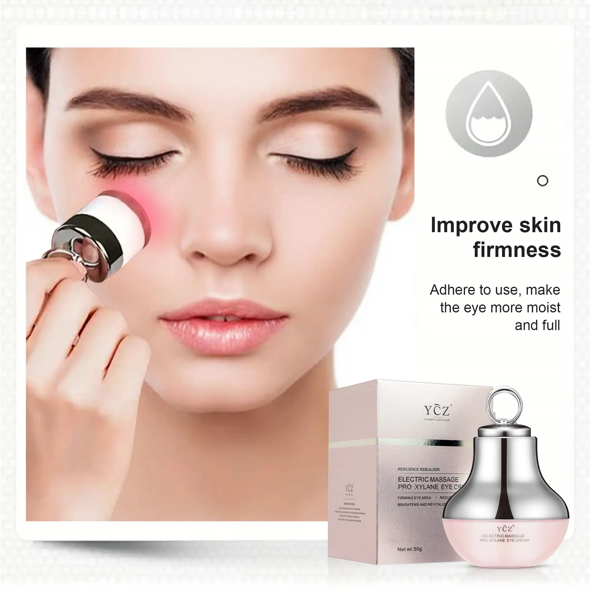 YCZ Electric Eye Cream with Pro-Xylane & Caffeine – Firming