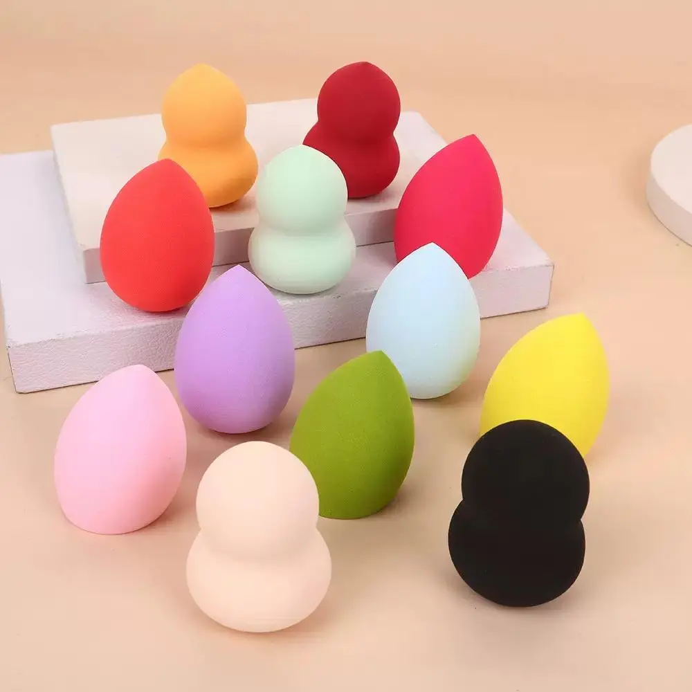 Makeup Sponges, Egg-Shaped & Multi-Shape Beauty Blender Set, Assorted Colors, Soft & Seamless Blending Sponges for Foundation, Concealer & Daily Makeup