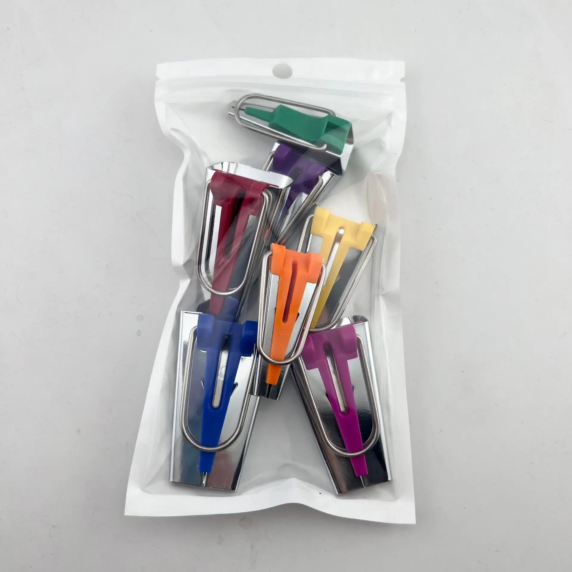 Seven in a group (pearl bags)