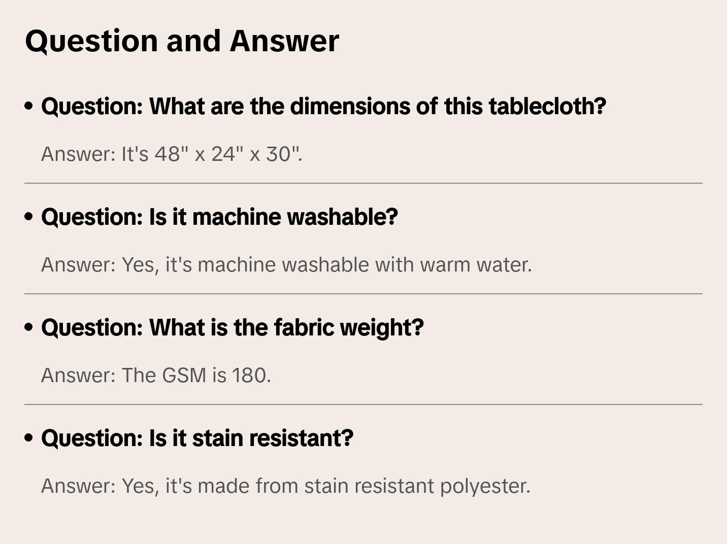 4 FT X 24 Inches Rectangular Fitted Polyester Tablecloth Gray