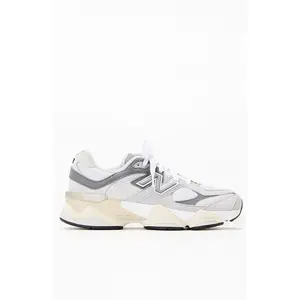 New Balance Kids Grey & White 9060 Shoes - Multicolor