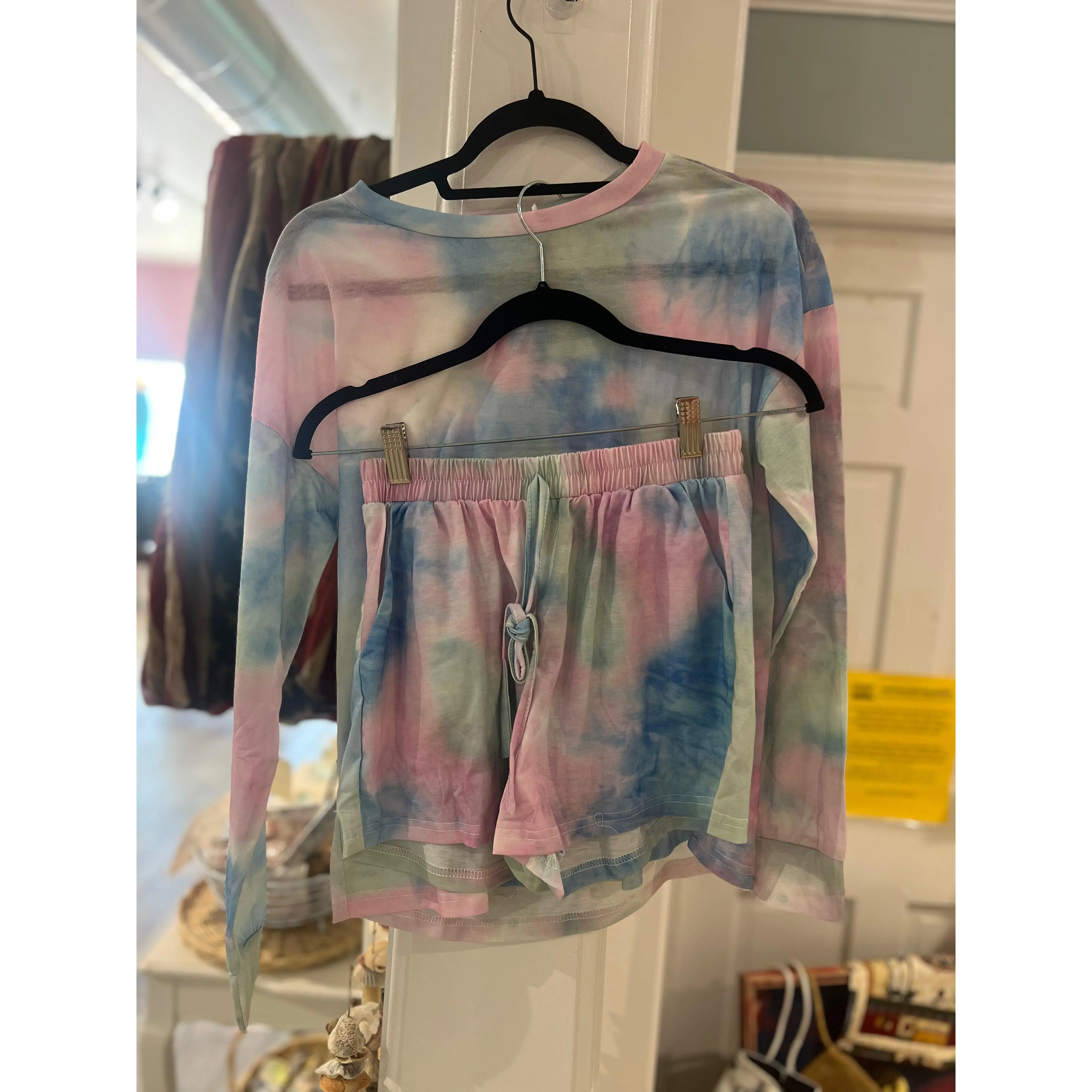 Two piece Thin sweat outfit Two piece Thin sweat outfit