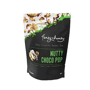 Funky Chunky Nutty Choco Pop 19oz Jumbo Bag of Gourmet Chocolate Popcorn