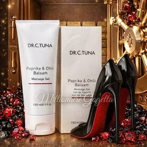 Dr. C. Tuna Paprika & Chili Balsam Massage Gel 150ml for Soothing & Relaxing Muscles Unique Sensory Experience