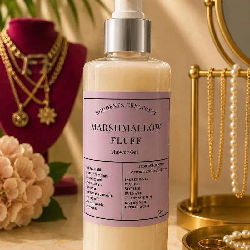 Marshmallow Fluff Scented Shower Gel