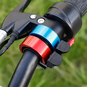 1pc Cycling Bike Invisible Bell Riding Equipment Super Loud Mountain Bike Aluminum Alloy Q Bell, Bicycle Bell, Bike Accessories, Bell For Bike