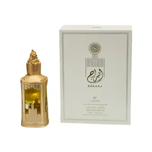 Lattafa Abraaj Unisex Eau de Parfum - 20ml (0.65 fl oz) Pure Oil Concentrate, Aromatic Woody Fragrance with Fresh Aroma, Caramel Scent for Unisex Wear (Single Item)