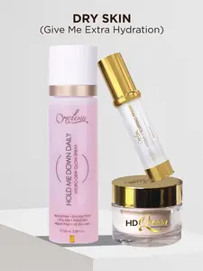 Dry Skin Set – Smudge Proof Makeup System | 3-Piece Hydrating Long-Lasting Glow Kit