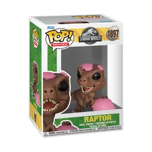 Jurassic Park Spring Velociraptor & T-Rex Funko Pop
