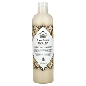 Nubian Heritage Body Wash, Raw Shea Butter, 13 fl oz (384 ml)