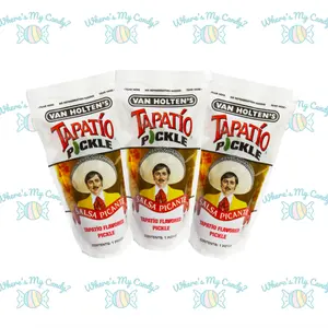 3-Piece HOT TAPATIO Pickle, Rare, pickle, HOT Flavor, Trendy, Bundle, Value