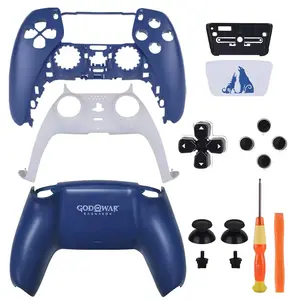 Replacement Housing Shell  for PS5 Controller,Faceplates Replacement Set for PS 5,Front Back Shell with Buttons Parts Repair Kit