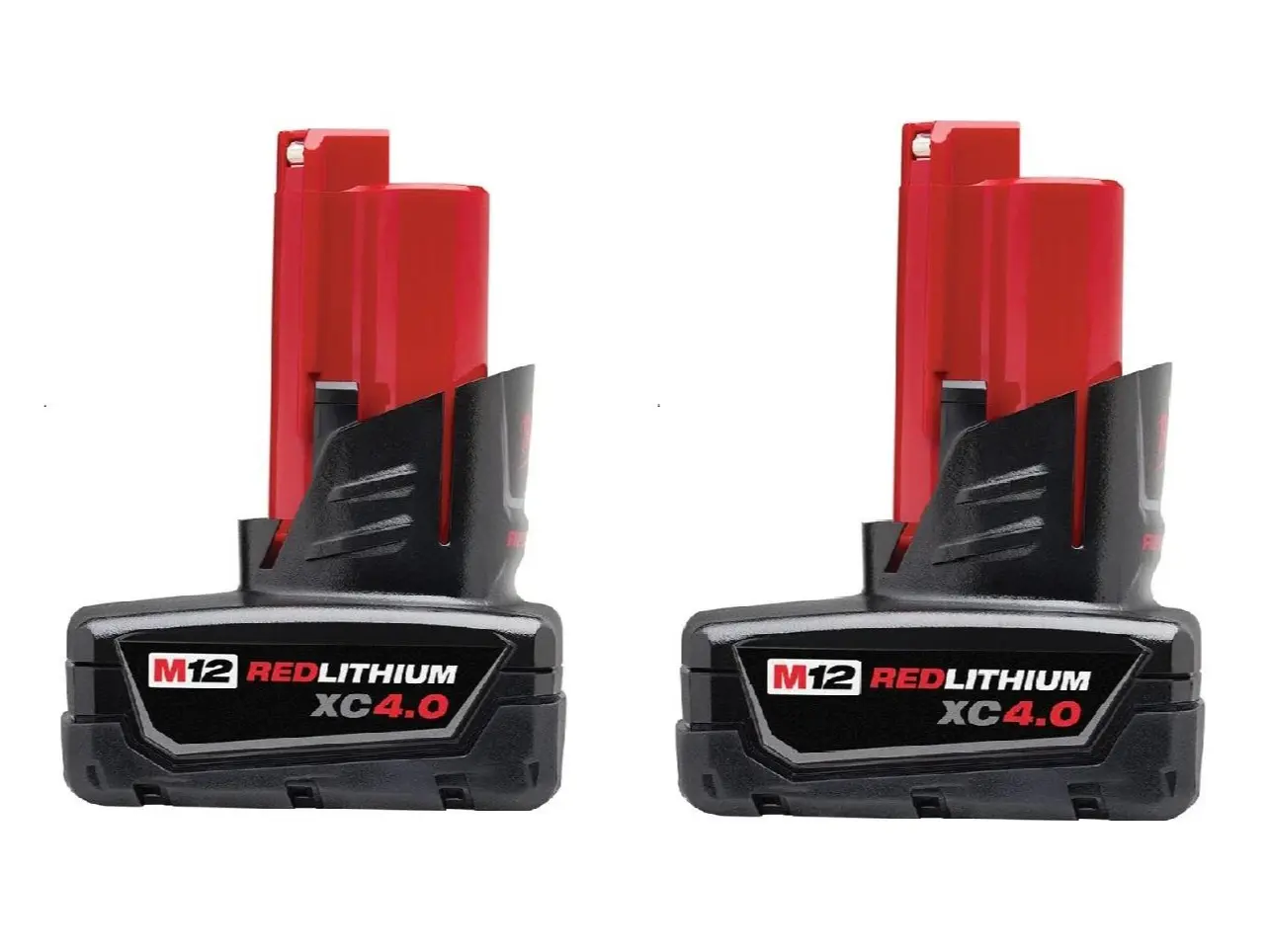 Milwaukee 48-11-2440 M12 REDLITHIUM XC 4.0 Extended Capacity Battery Pack- 1 or 2 Pack