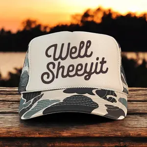 Well Sheeyit Sassy Southern Country Summer Classic Foam Trucker Hat