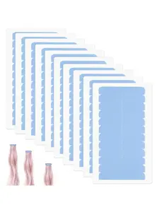 Double Side Wig Tape Hair Extension Tapes, Adhesive Replacement Tape for Hairpieces, Tape in Tape Extension Replacement Waterproof Breathable Skin-Friendly Strong Hold (144PCS/240PCS/720PCS)