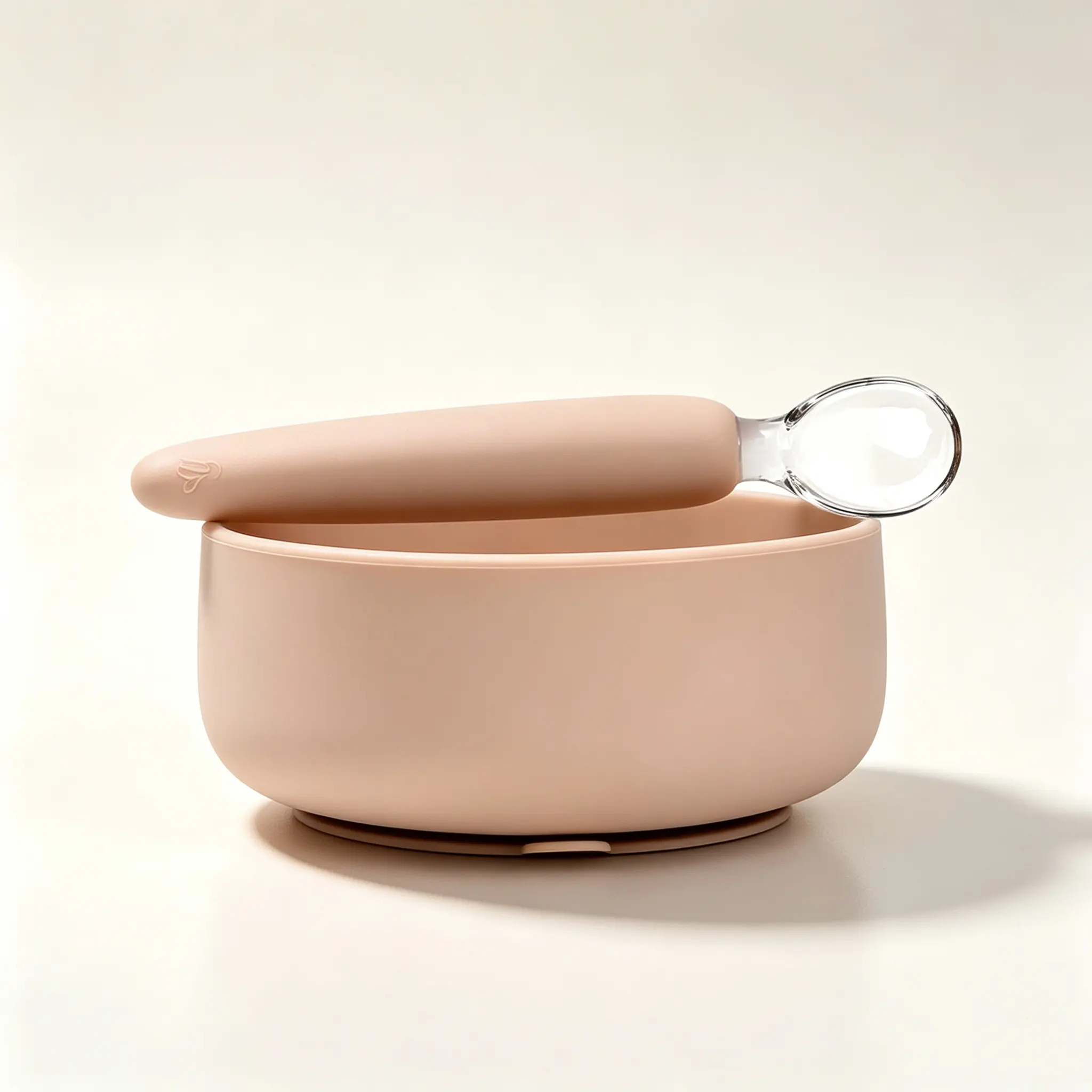 Baby Silicone Suction Bowl and Spoon Set - Food-Grade, Dishwasher-Safe, Stain-Resistant, Durable, Non-Slip Baby Feeding Bowl Set