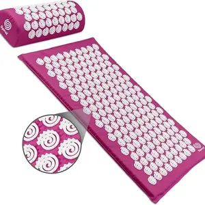Acupressure Mat for Pain Relief & Relaxation, Yoga Spine Acupuncture Mat, Ergonomic Design for Comfort & Wellness, Home Spa Equipment