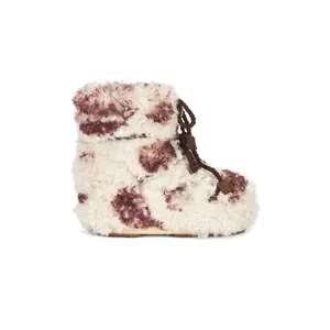 MOON BOOT Icon Low Curly Boot in Cow