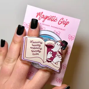 Kindle&Kobo Magnetic Grip - Spooky Bookworld
