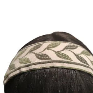 Women Headband.Trendy Classic.Floral Embroidery.for Hair Style. for Daily use.four different colors.and style.