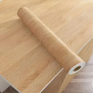 Self-Adhesive Peel-And-Stick Wallpaper Roll, Decorative Wallpaper, Interior Walls, Classic Oak Contact Paper Surface Decor, Easy Clean Thick Upgrade, Furniture Renovation Sticker, Peel And Stick Wallpaper Designs