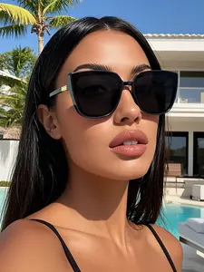 Classic Cat Eye Women's Sunglasses, Perfect for Vacation, Party, Music Festivals, Stylish Eyewear for All Occasions