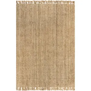 Daniela Farmhouse Chunky Jute Area Rug